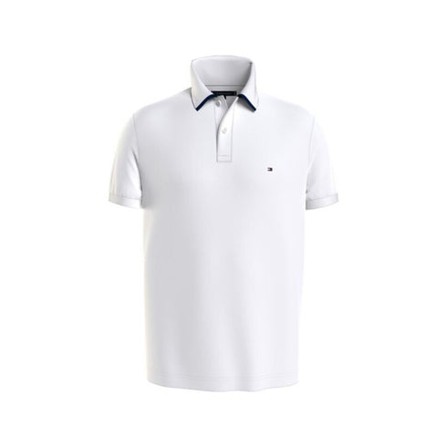 Tommy Hilfiger Polo Polo Uomo con logo sotto il colletto Bianco P24-TOMMY HILFIGERMW34754-YBR-M - Francavilla Moda